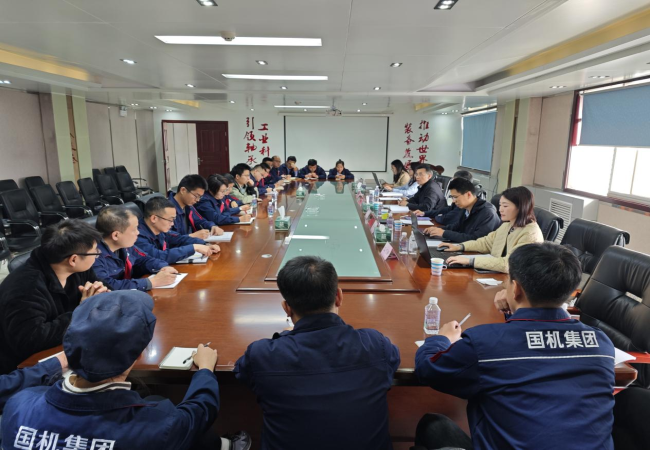 國機精工黨委書記、董事長、總經(jīng)理蔣蔚一行到軸研所調(diào)研